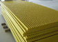 Anti Slip สีเหลืองสีพื้นกริดพลาสติก Dymensions ที่กำหนดเอง ผู้ผลิต