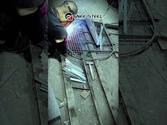 ดูตะแกรงไฟเบอร์กลาสเสริมพลาสติก FRP ตะแกรง GRP ทางเดิน พื้นสาธิต