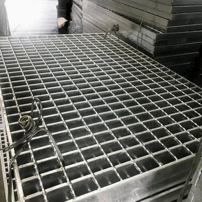 Q235/Q345/SS304 วัสดุกระบวนการระบายน้ํา สแตนเลส Bar Grating โรงงานจีน
