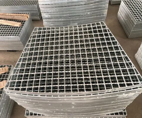 หนาภาระ Grating ช่องคลองคลอง/แผ่นเหล็กพื้น Grating ไม่เลื่อนบันได