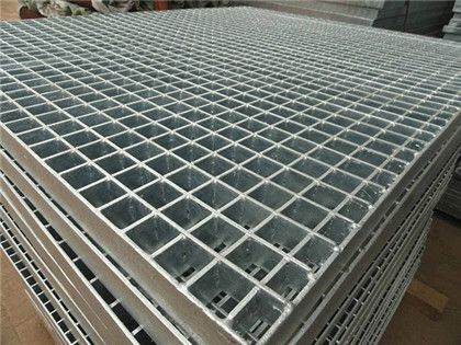 Steel Grating Lattice Platform Stair Treads Hot-DIP Galvanized