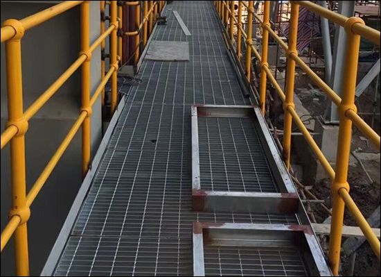 Galvanized Steel I Bar Steel Grating for Walkways Platform and Drain Cover