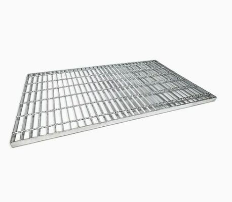 Heavy-Duty Anti-Slip Steel Grating for Industrial Construction in Titanium Aluminum Stainless Steel