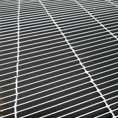 ตะแกรงเหล็กแผ่นพื้นผิวเรียบพร้อมเหล็กรับน้ำหนักขนาด 25x3 และชุบสังกะสีแบบจุ่มร้อนสำหรับทางเดินและแพลตฟอร์ม