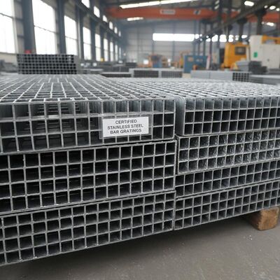 หมึกกระดาษเหล็กร้อน ทนทานต่อการกัดกร่อน ความหนุนสูง สแตนเลส สตาร์ Grating สําหรับการใช้งานอุตสาหกรรม