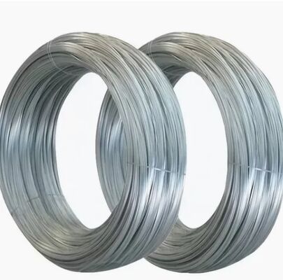0.7mm 25kg / รอลล์ ทนต่อการกัดกร่อน สายเชื่อมเหล็กเหล็กเหล็กเหล็กเหล็กสําหรับรั้วและการก่อสร้าง