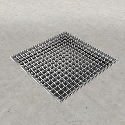 High-Strength Serrated Stainless Steel Grating for Stairs and Drainage Applications