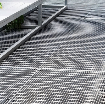 High-Strength Serrated Stainless Steel Grating for Stairs and Drainage Applications